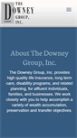 Mobile Screenshot of downeygroup.com